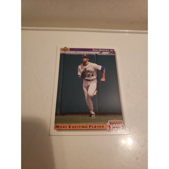 Ken Griffey, Jr. 1992 Upper Deck #650 - Seattle Mariners - Diamond Skills - Picture 1 of 5